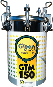 Green Tennis Machine 150 Ball Capacity