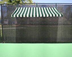 Shady Court Fence Cabana - $5 Shipping - Easy Installation